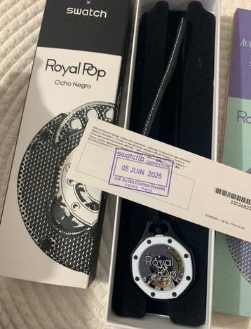 Audemars Piguet - Swatch × Audemars Piguet OCHO NEGRO -, Nieuw