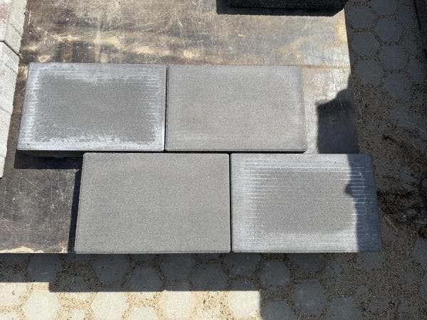 Veiling - 19 M2 Betontegel Antra-Grijs Nuance Vellingkant 20, Jardin & Terrasse, Pavé & Dalles