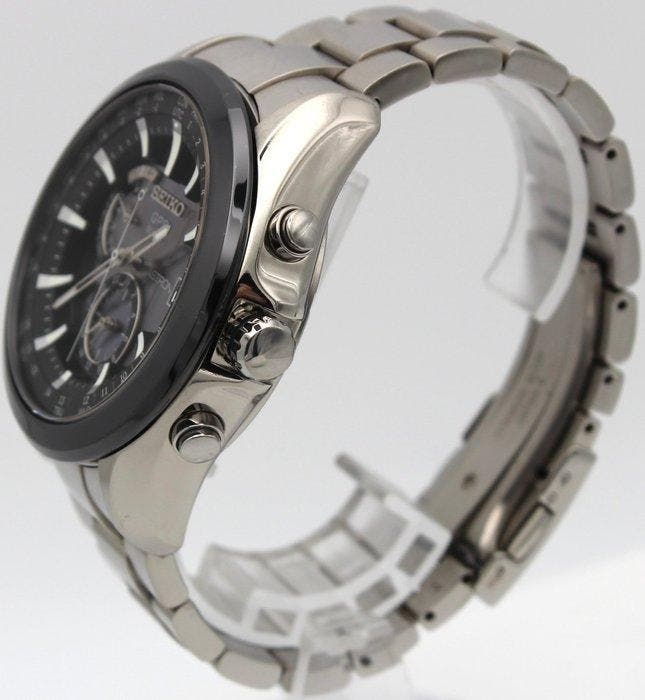 Seiko - Astron GPS Solar World Time Titanium - 7X52-0AA0 -, Handtassen en Accessoires, Horloges | Antiek