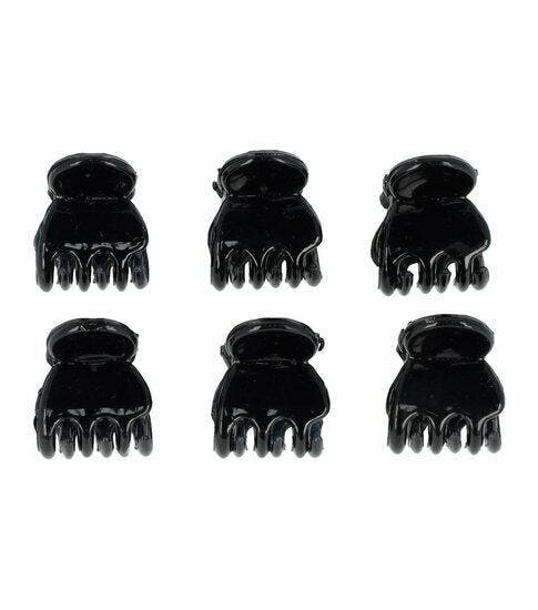 Haarspeld Haarklemmen 1,5cm – Basic – Zwart – Set van 6, Bijoux, Sacs & Beauté, Beauté | Soins des cheveux