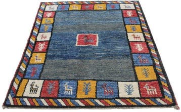 Gabbeh - Vloerkleed - 177 cm - 136 cm - Moderne Indo Tapijt
