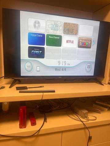 Nintendo - Wii - Nintendo Wii (Red) - Spelcomputer - Zonder