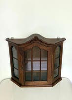 Vitrinekast - Eik - pronkkastje of curio-kast