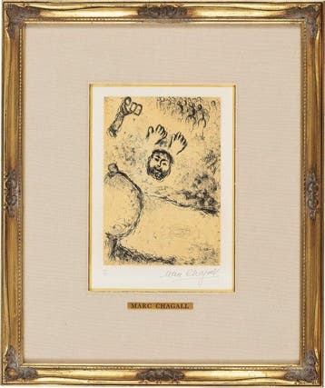 Marc Chagall (1887-1985) - Psaume de David (PL.24)