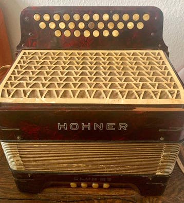 Hohner - Club III B.- - - Accordéon à boutons - Allemagne -, Nieuw