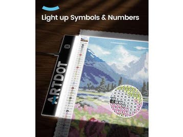 Veiling - ARTDOT A4 LED Light Pad voor Diamond Painting, Enfants & Bébés, Jouets | Autre