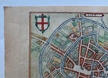 België - Lier; Georg Braun & Frans Hogenberg - Lier. Lira,, Nieuw