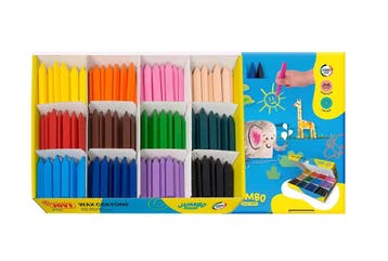 Jovi - JUMBO EASY GRIP Voordelige Doos met 300 Driehoekig..., Kinderen en Baby's, Ophalen of Verzenden, Nieuw