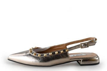 Notre-V Slingbacks in maat 38 Goud, Kleding | Dames, Notre-V, Overige kleuren, Verzenden, Zo goed als nieuw