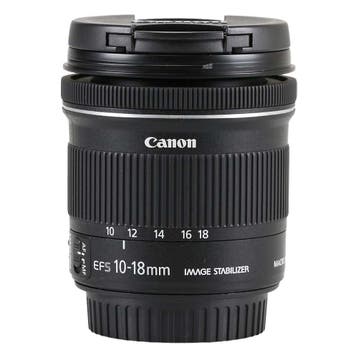 Canon EF-S 10-18mm f/4.5-5.6 IS STM met garantie, Ophalen of Verzenden