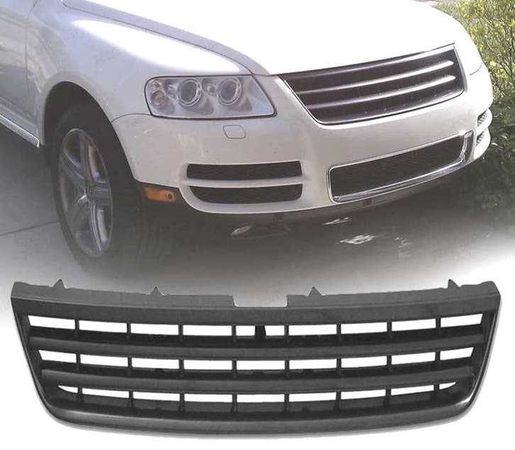CALANDRE VOLKSWAGEN VW TOUAREG 03-08 NOIR, Auto-onderdelen, Carrosserie, Verzenden