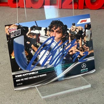 Mercedes - Topps Now - Spain GP 2026 Wins the first ever