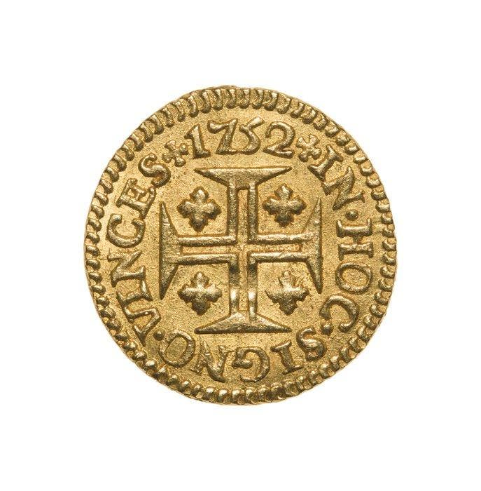 Portugal. D. José I (1750-1777). Pinto (480 Reis) 1752 -, Postzegels en Munten, Munten | Europa | Niet-Euromunten