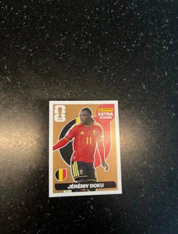 2026 Panini USA 2026 World Cup Jeremy Doku Gold Édition, Collections