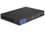 Linksys LGS328C-EU - Managed Switch - 24x 1Gbps Ethernet 4x, Verzenden