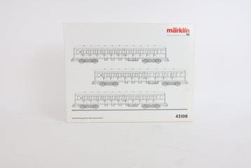 Märklin H0 - 43108 - Ensemble de wagons de passagers pour, Hobby en Vrije tijd, Modeltreinen | H0, Nieuw