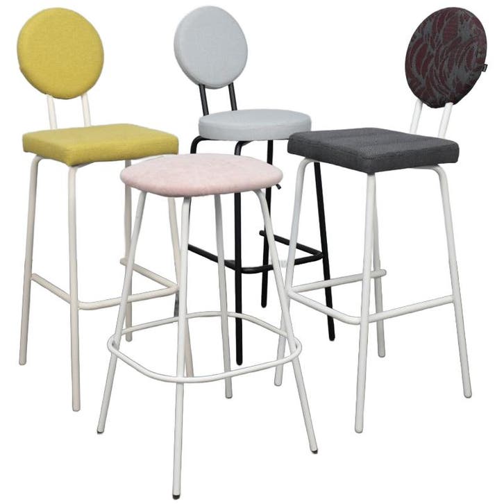 4x Barstool Mix By Puik Design - Barkruk, Maison & Meubles, Tabourets de bar, Envoi