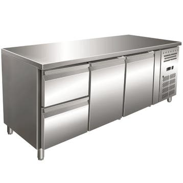 Koelwerkbank | 465L | 2 Deuren + 2 Laden (1/1 GN) |, Verzenden, Nieuw in verpakking