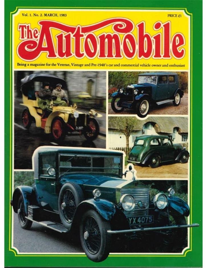1983 THE AUTOMOBILE MAGAZINE 02, Livres, Autos | Brochures & Magazines, Enlèvement ou Envoi