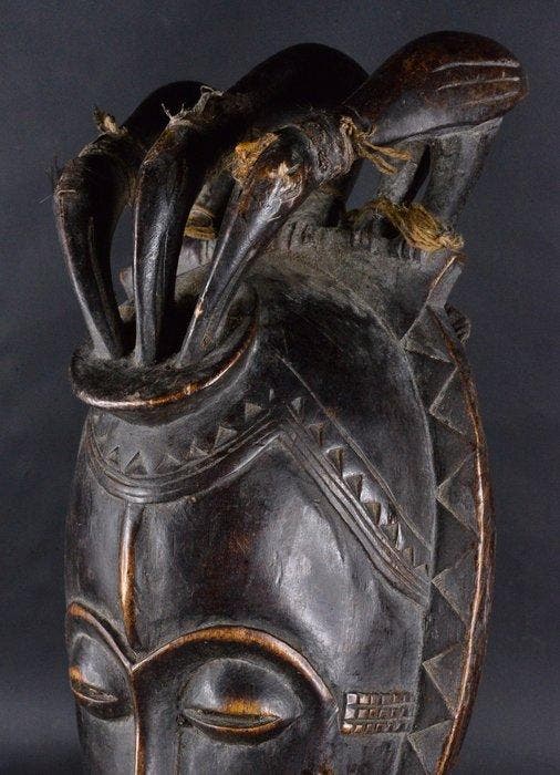 Mblo-vermaakmasker - Baule - Ivoorkust, Antiek en Kunst, Kunst | Niet-Westerse kunst