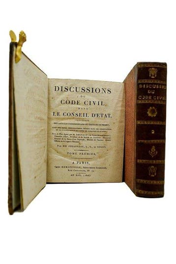 M. Jouanneau L.C. & Solon - Discussions du Code civil dans