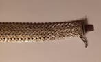Armband - 18 karaat Witgoud Saffier, Nieuw