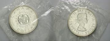 1 Dollar 1964 Kanada Elizabeth Ii, 1952-2022, Verzenden