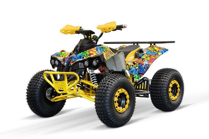 kinderquads kinderquad benzine 49 110cc 125cc of elektrisch, Motos, Quads & Trikes, Enlèvement