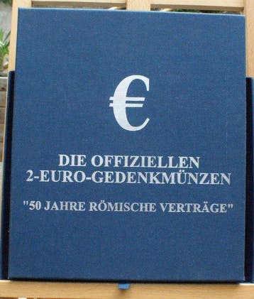 Europa. 2 Euro 2007 Treaty of Rome (13 coins) (Zonder, Postzegels en Munten