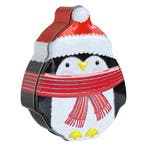 Pinguïn Blik - Kerst Kerstmis Pot - Kerstartikelen voor Binn, Verzamelen, Verzenden, Nieuw