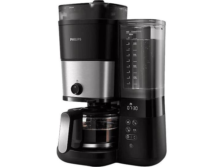 Philips - Koffiezetapparaat - Zwart, Elektronische apparatuur, Koffiezetapparaten, Nieuw, Koffiemachine, Afneembaar waterreservoir