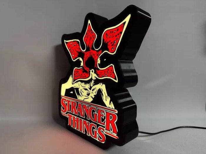 Stranger Things LED Light Box, Verzamelen, Film en Tv
