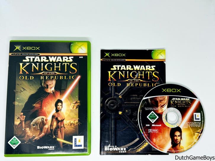 Xbox Classic - Star Wars - Knights Of The Old Republic, Games en Spelcomputers, Games | Xbox Original, Gebruikt, Verzenden