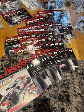 DeAgostini 1:8 - Modelauto (85) - Complete Kit Vodafone, Hobby en Vrije tijd, Nieuw