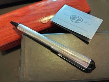 Aurora - Aurora Silver 925 Rollerball - Zonder minimumprijs