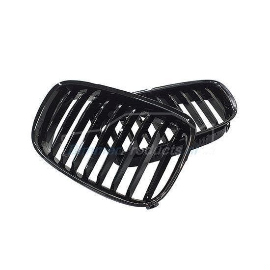 Hoogglans Zwarte Nieren (Gril Set) BMW 5 Serie F07 GT B3645, Autos : Pièces & Accessoires, Carrosserie & Tôlerie