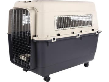 Flamingo Nomad - Reisbench hond XXL - Transportbox 100×70×75, Dieren en Toebehoren, Verzenden, Zo goed als nieuw