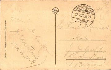 Luxembourg - Carte postale (125) - 1900-1999, Gelopen