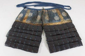 Armure - Japon - E3-323 Sangu (ensemble Tetsusabiji Kote,