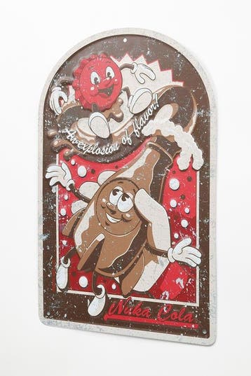 Fallout Metal Sign Vintage Ad 30 x 45 cm, Ophalen of Verzenden, Nieuw