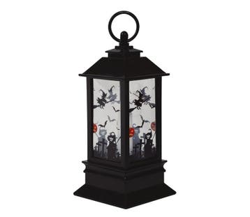 Halloween Lantaarn Kaars 18x9cm, Verzenden, Nieuw