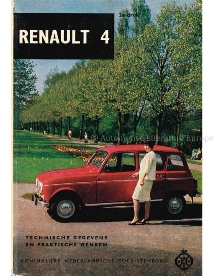 RENAULT 4, TECHNISCHE GEGEVENS EN PRAKTISCHE WENKEN, Auto diversen, Handleidingen en Instructieboekjes, Ophalen of Verzenden