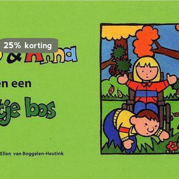 Hugo & Anna En Een Potje Bos (met gratis kleur en, Boeken, Kinderboeken | Kleuters, Zo goed als nieuw, Verzenden