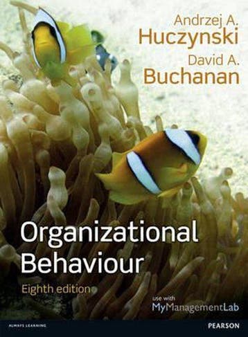 Organizational Behaviour 8th - Huczynski, Boeken, Verzenden, Nieuw
