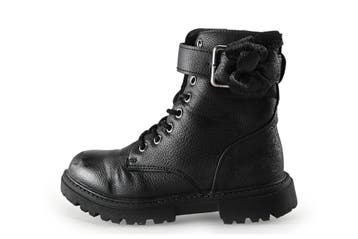 Nelson Veterboots Meisjes in maat 31 Zwart, Verzenden, Schoenen