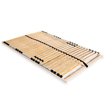 vidaXL Lattenbodem met 28 latten 7 zones 120x200 cm, Verzenden