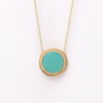 Tiffany & Co. - Ketting met hanger roze goud