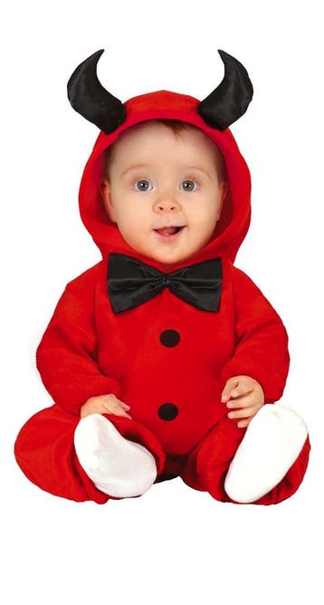 Duivel Kostuum Baby rood, Verzenden, Nieuw