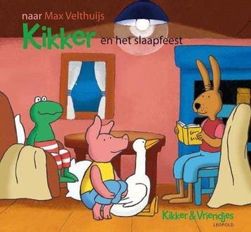 Kikker en het slaapfeest boek - leesboek Max Velthuijs, Boeken, Verzenden, Zo goed als nieuw, Max Velthuijs