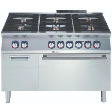 Fornuis + Oven | e-XP 700 | Gas/Elektrisch | 6 Branders (6x, Verzenden, Nieuw in verpakking